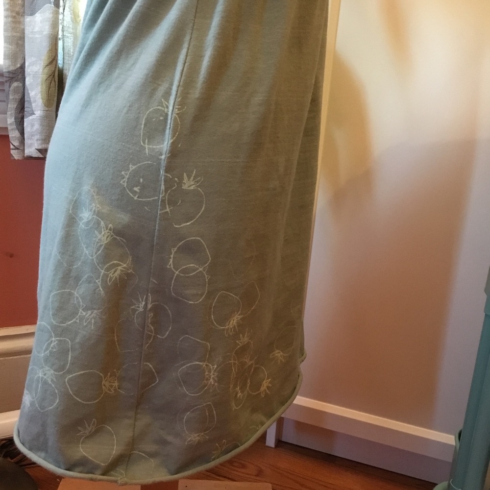 Anthropologie Strawberry Screenprint Dress - Picture 2 of 8